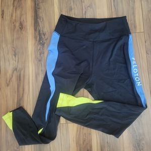 Peloton color block leggings EUC size M